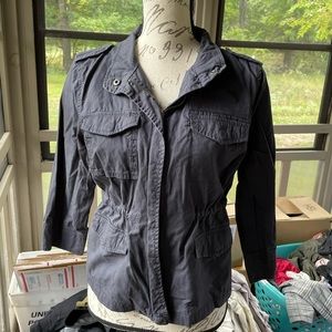 Old navy utility navy jacket medium